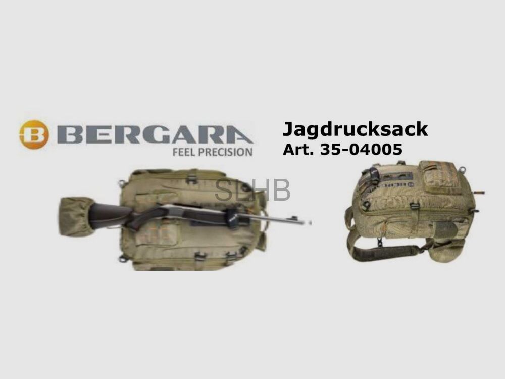 BERGARA Jagdrucksack mit Waffenhalerung