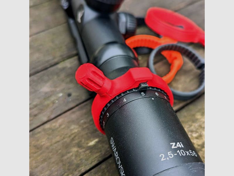 Per Swarovski Z4i: Leva di regolazione rapida per impostazione della magnificazione