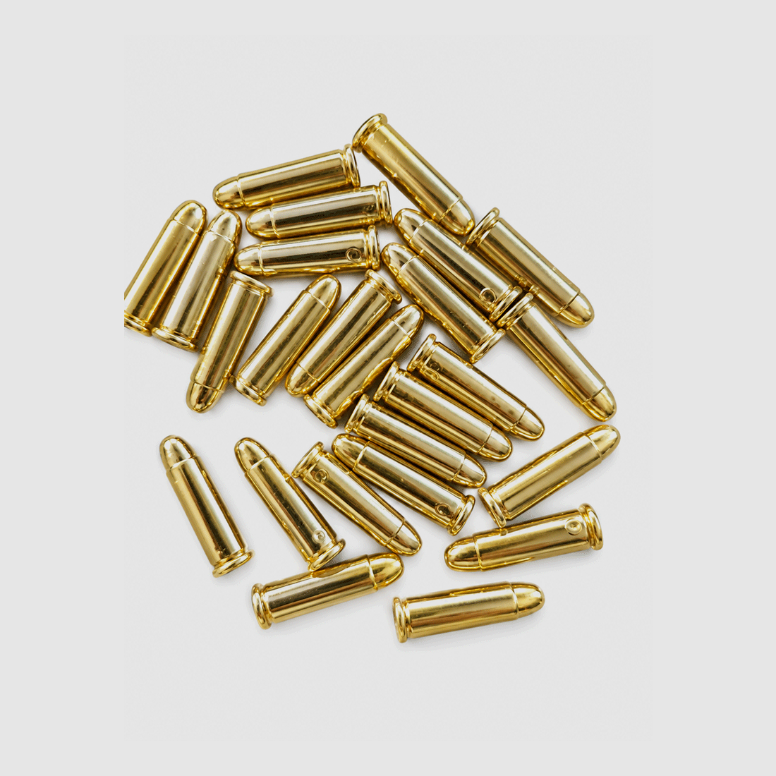 25 Stück Deko Patronen für Colt Kaliber 45er