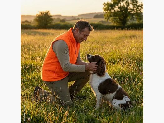 Deerhunter Atlas Light oranje mouwloos vest