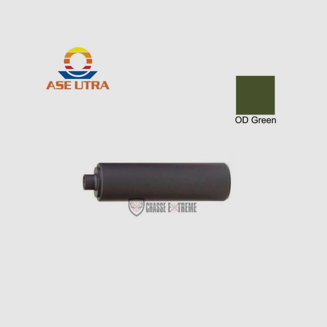 Silenciador ASE UTRA SL7I M18x1 Cal .30 Verde Od Sin Spigot