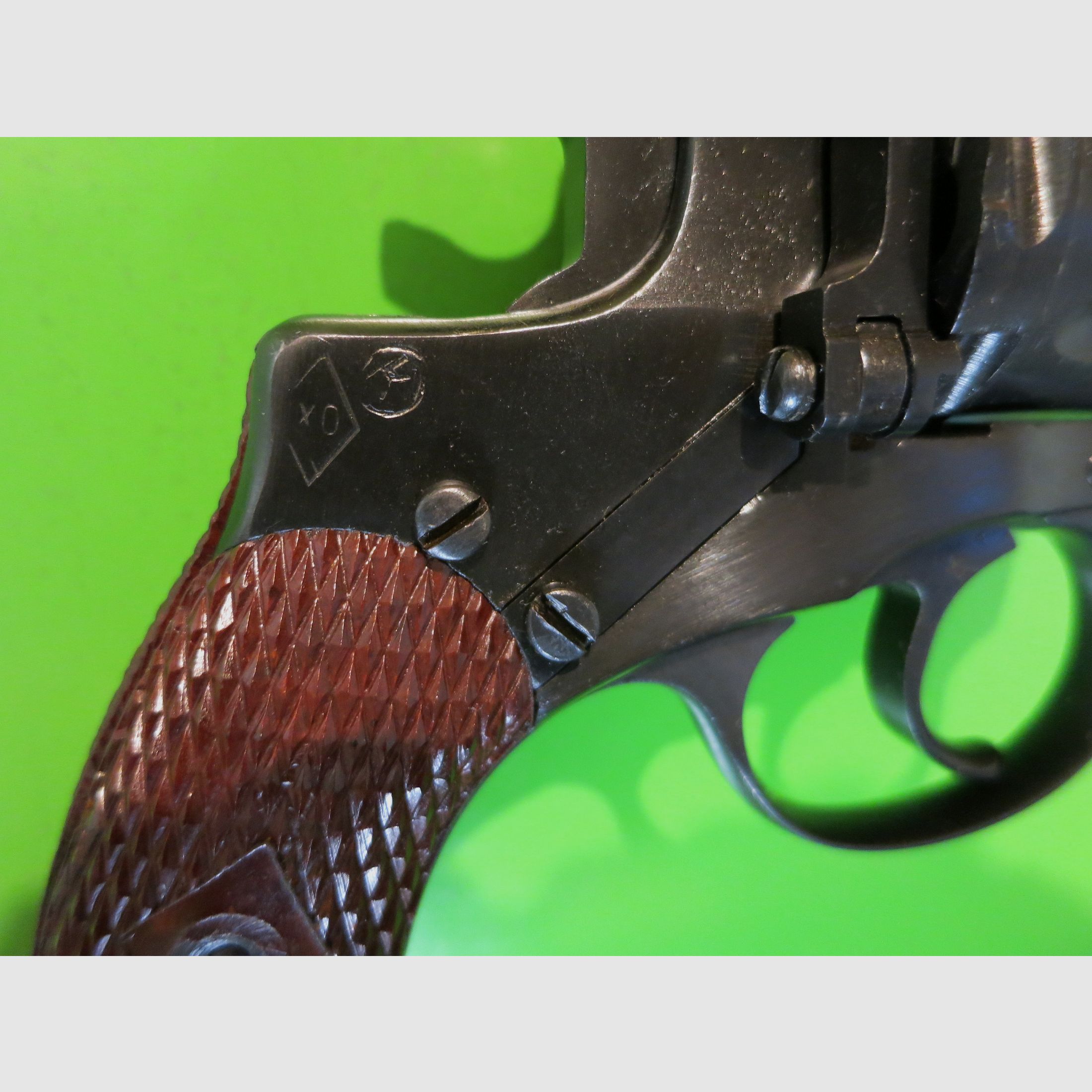 NAGANT-REVOLVER, 1938, gasdicht, 4mmM20, DA/SA Offiziere, perfekt Überarbeitet   #37-