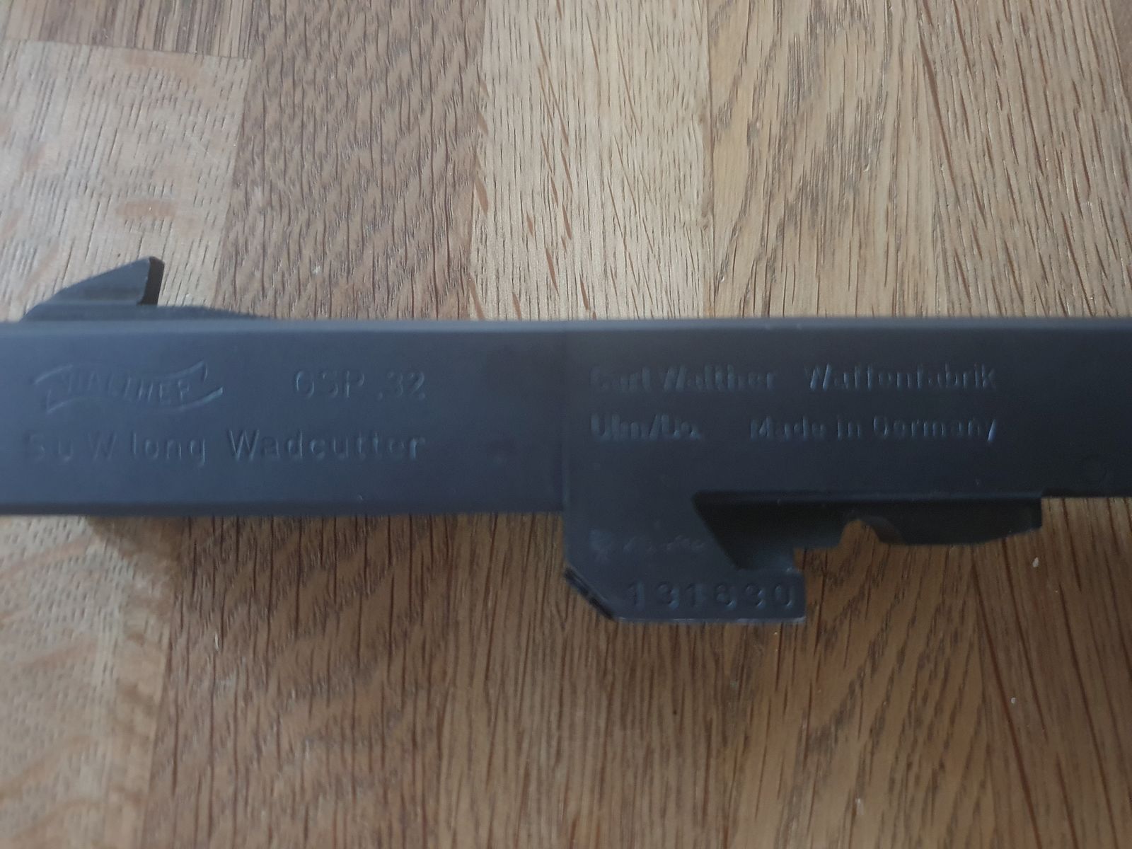 Walther GSP exchange system caliber 32 long WC