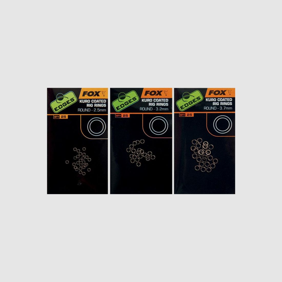 EDGES KURO COATED RIG RINGS, Bild 3 von 3