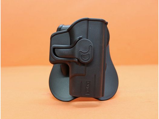 Funda Cytac CYTAC R-Defender Nivel II (CY-G43) Glock 43 derecha de polímero negro con paddle