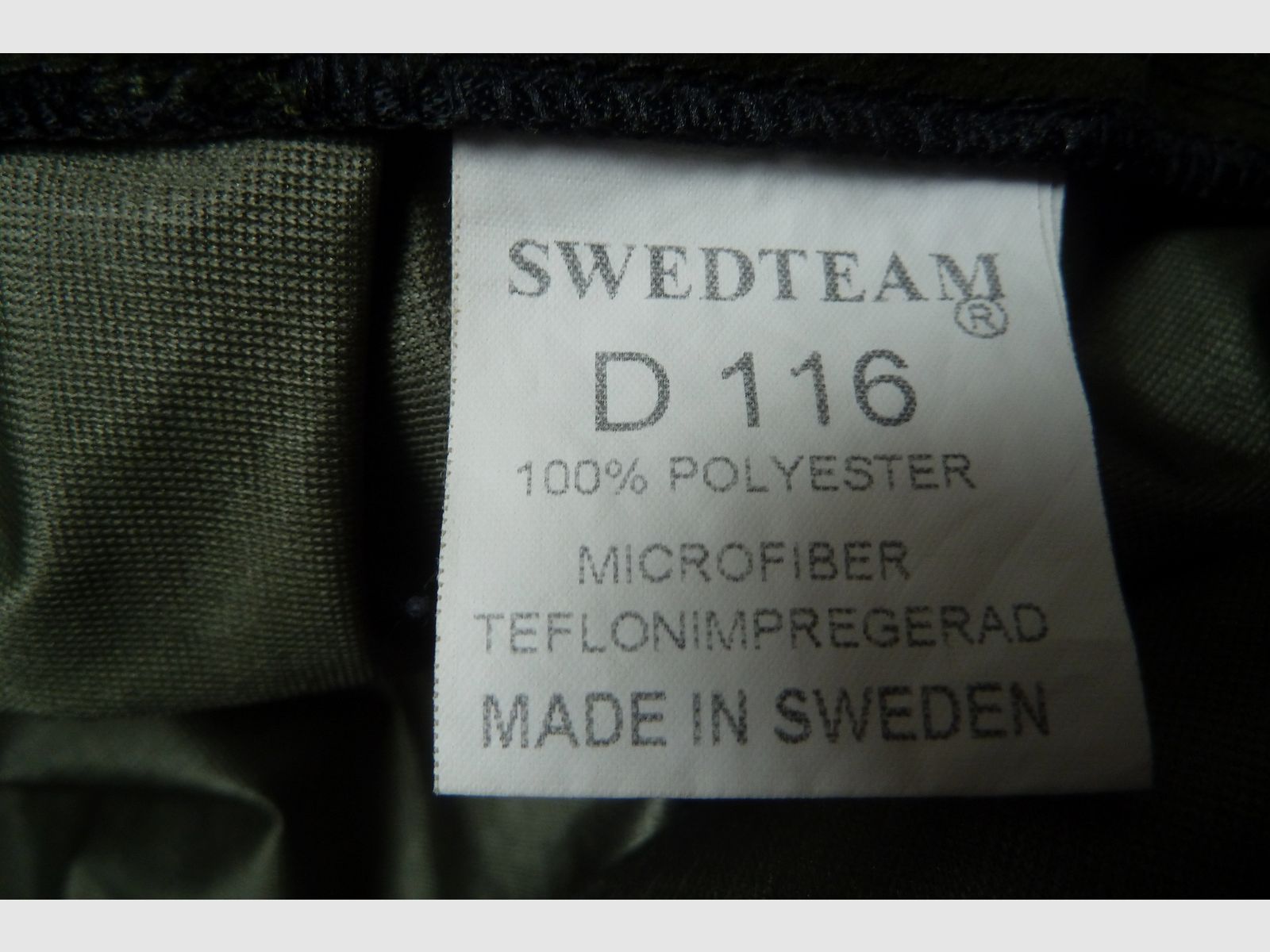 SWEDTEAM Pantalon de chasse taille D116 environ taille 58 pantalon d'hiver siège d'hiver protection des reins 198 €