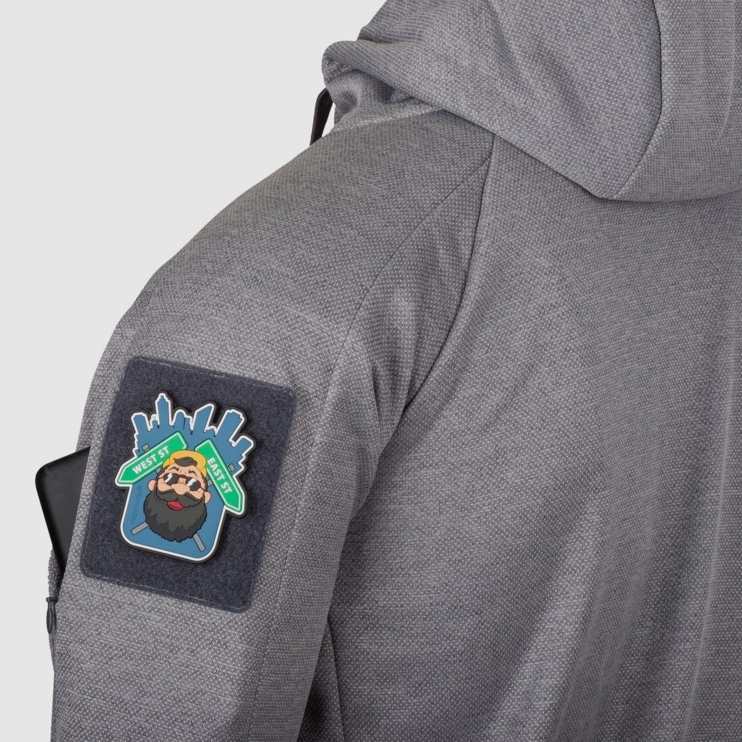 Helikon-Tex Urban Tactical Hoodie (FullZip)® - Black, Bild 8 von 18