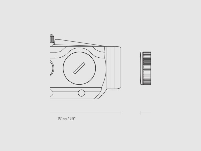 Vantage Rotpunktvisier | 1x30, Bild 10 von 18