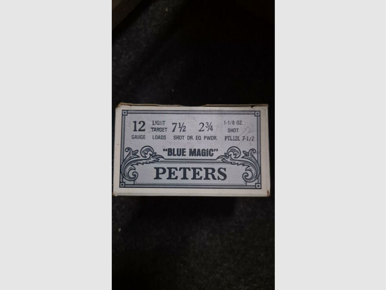 Niebieska magia Peters kaliber 12 amunicja kolekcjonerska