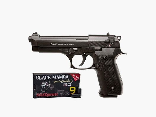 Ekol Firat Magnum blu 9mm PAK 50 Black Mamba