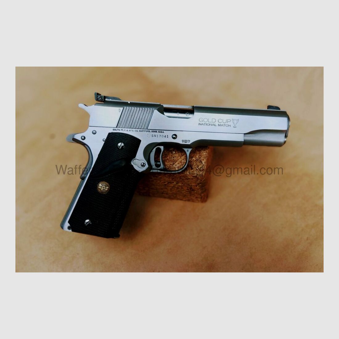 Colt Gold Cup 1911 MKIV Série 80 Modèle Gouvernement