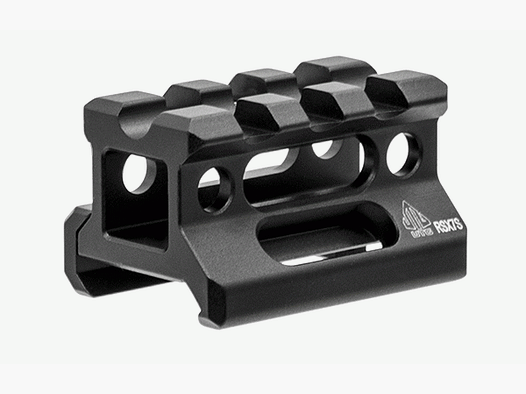 UTG 3 Nuten Super Slim Picatinny Montageerhöhung, Höhe 19,1mm