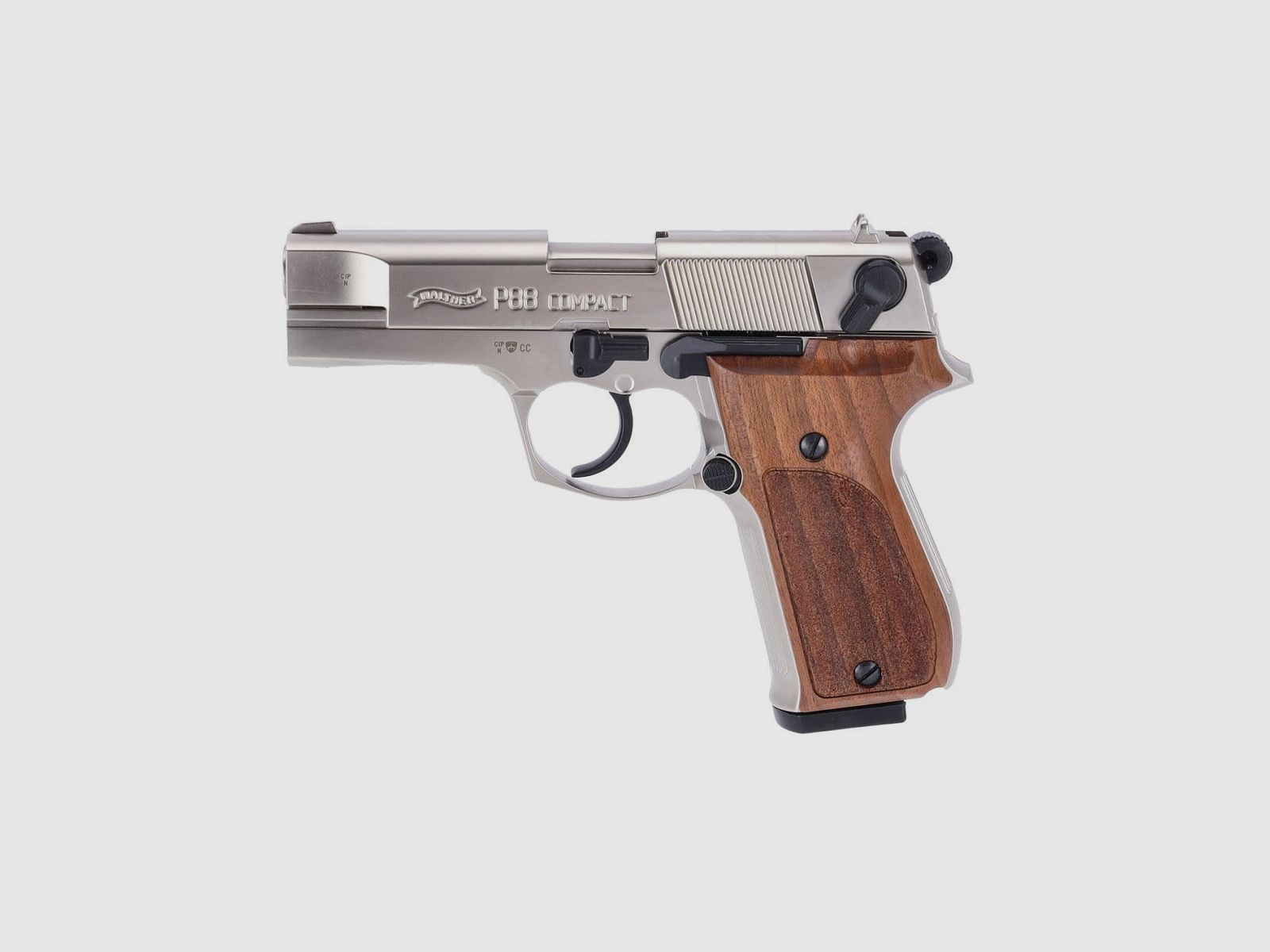 Walther P88 Compact Pistola de Fogueo 9 mm P.A.K. Madera