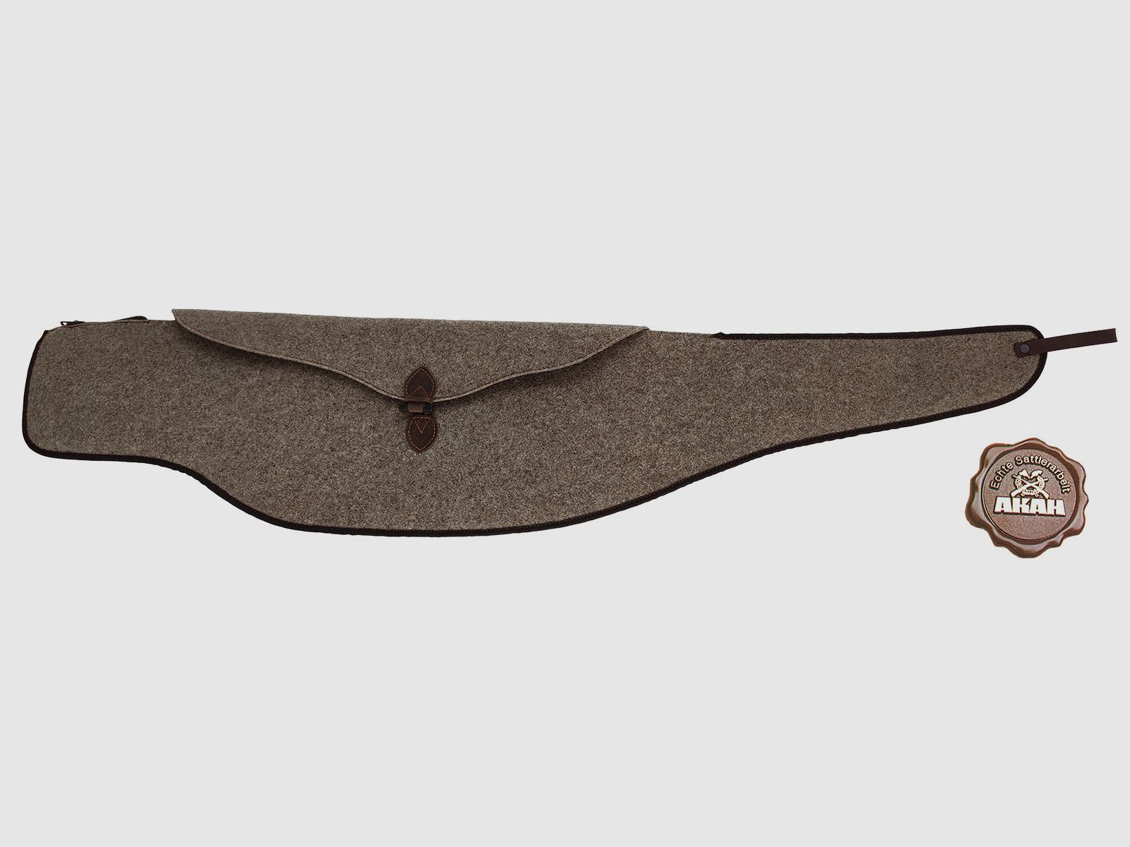 AKAH Pirschfutteral Filz braun