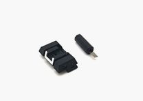 Glock adjustable rear sight plastic