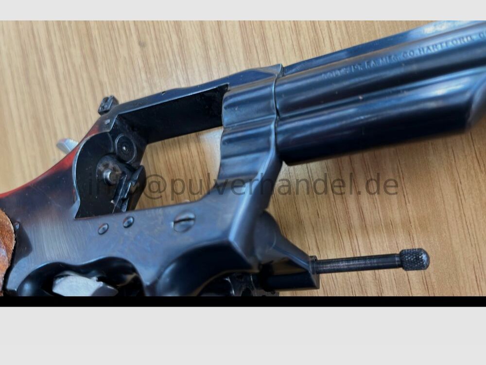 Colt Trooper MK III grip micrometer adjustment .357Mag with grip