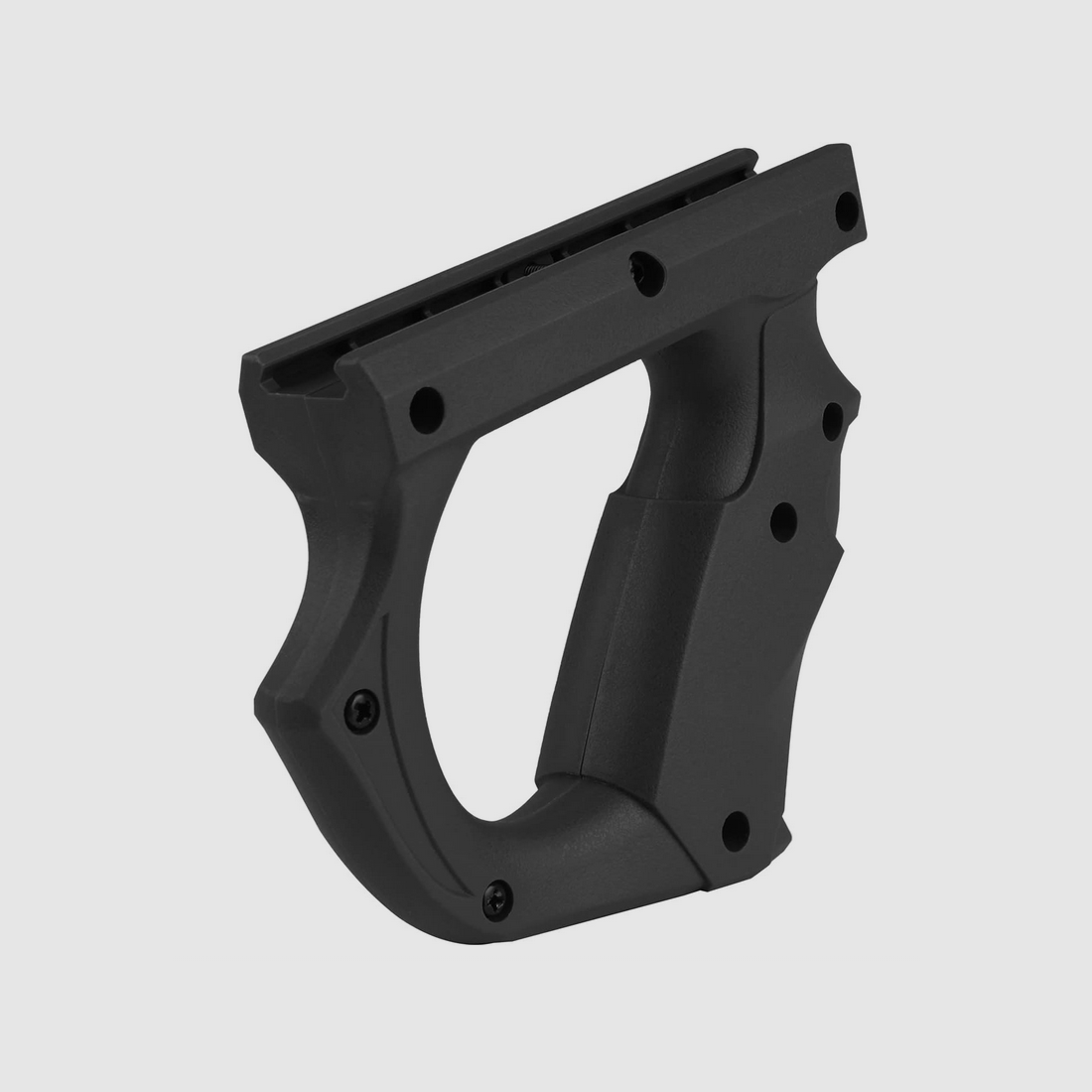 Grip anteriore Foregrip Impugnatura angolata | WB1001 Nero | per guida Picatinny da 20mm | NUOVO & mai usato, immagine 3 di 4
