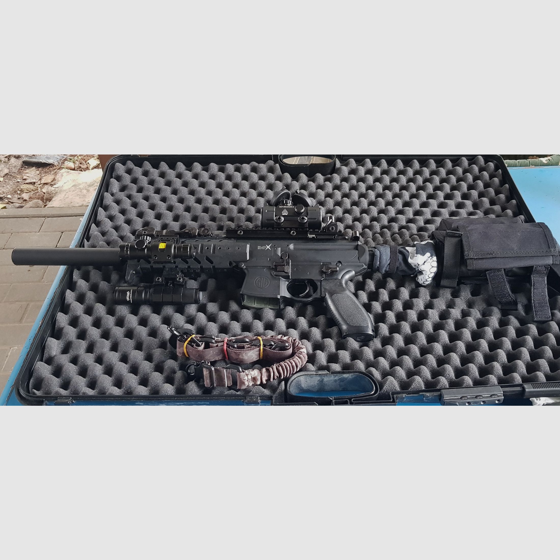 Sig Sauer Pro 4.5mm co2 convertito in aria compressa