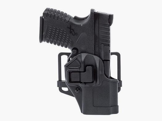 BLACKHAWK Holster (Polymer) f. GLOCK 43 Paddle SERPA CQC