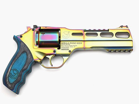 Rhino Revolver 60DS Nebula – Multi Color PVD – 357Mag 6 Pollici BBL