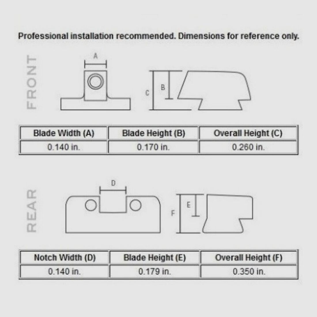 Trijicon Sight B&T Green/Green H&K USP