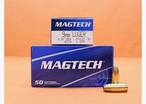 Magtech cartridge 9mm Luger Magtech 95grs JSP-FLAT (9D) VE 50 cartridges / 6.15g partial jacket (with predetermined breaking points)