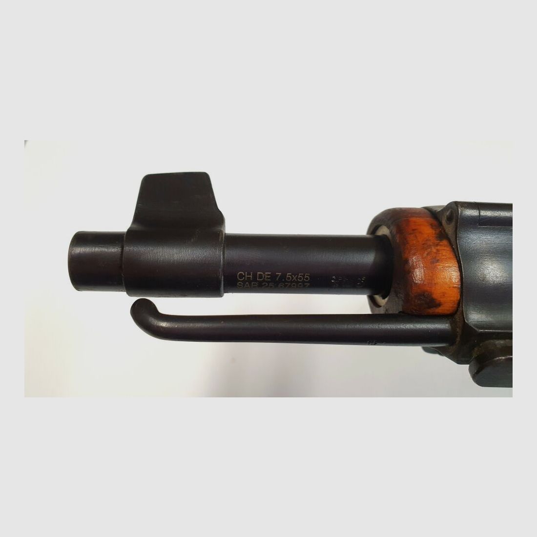 Bern Weapons Factory Repeating Rifle Bern Weapons Factory Swiss K11 Caliber 7.5x55 Swiss complete matching numbers + bayonet