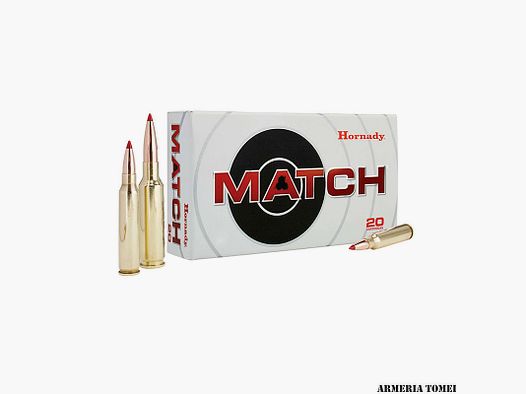 MUNITION – HORNADY – 6.5 CREEDMOOR 120gr ELD® MATCH -81491