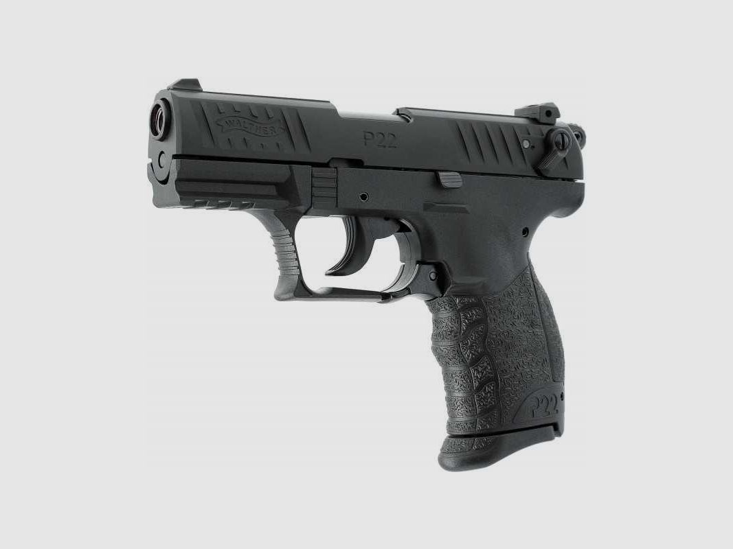 Walther P22Q 9 mm P.A.K. blank-firing pistol