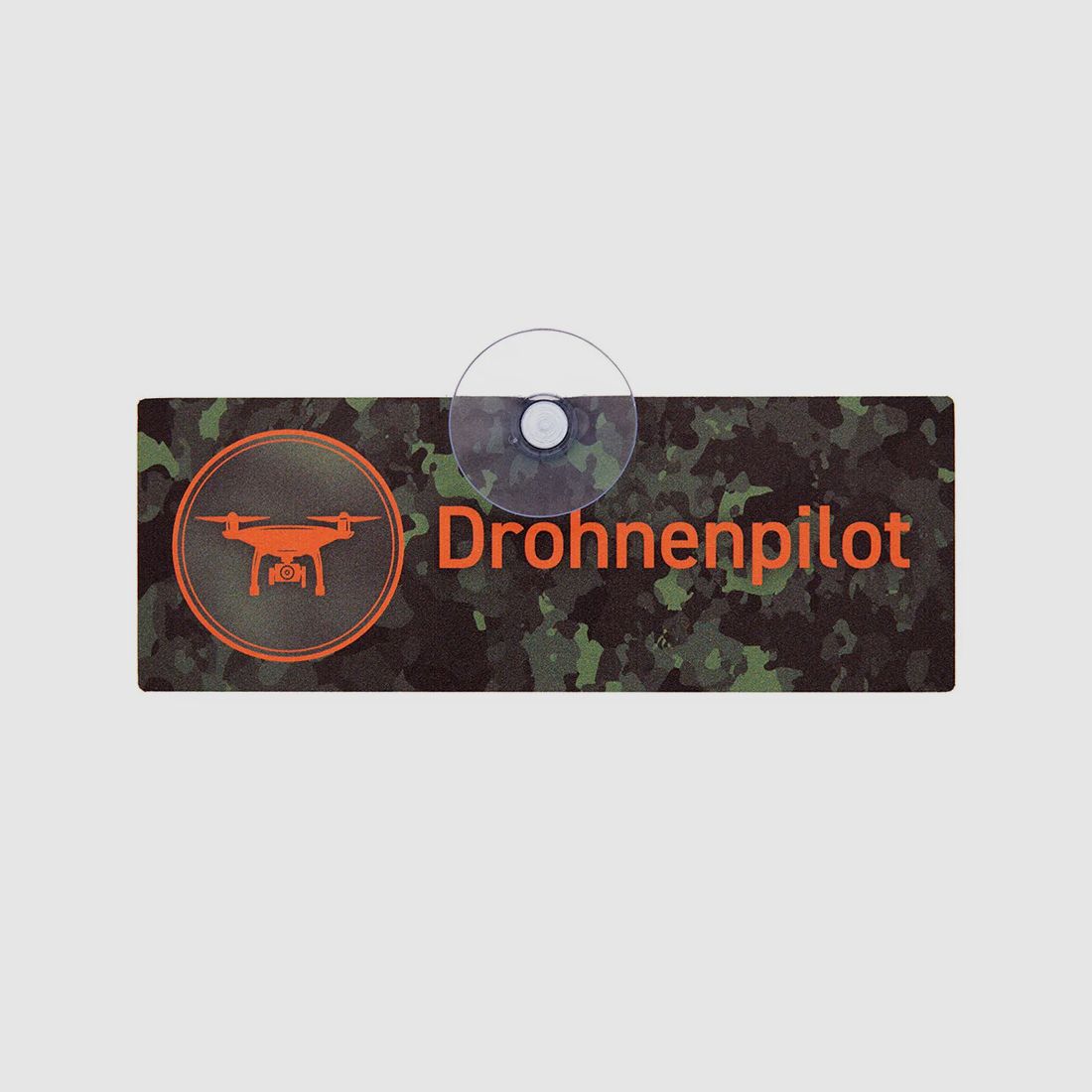 Autoschild mit Saugnapf "Drohnenpilot" II