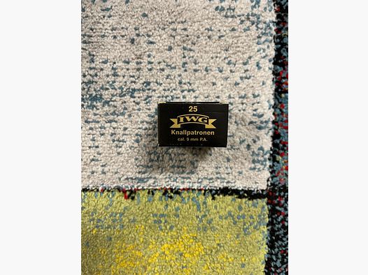 9mm PAK cartuchos de fogueo IWG - Coleccionista