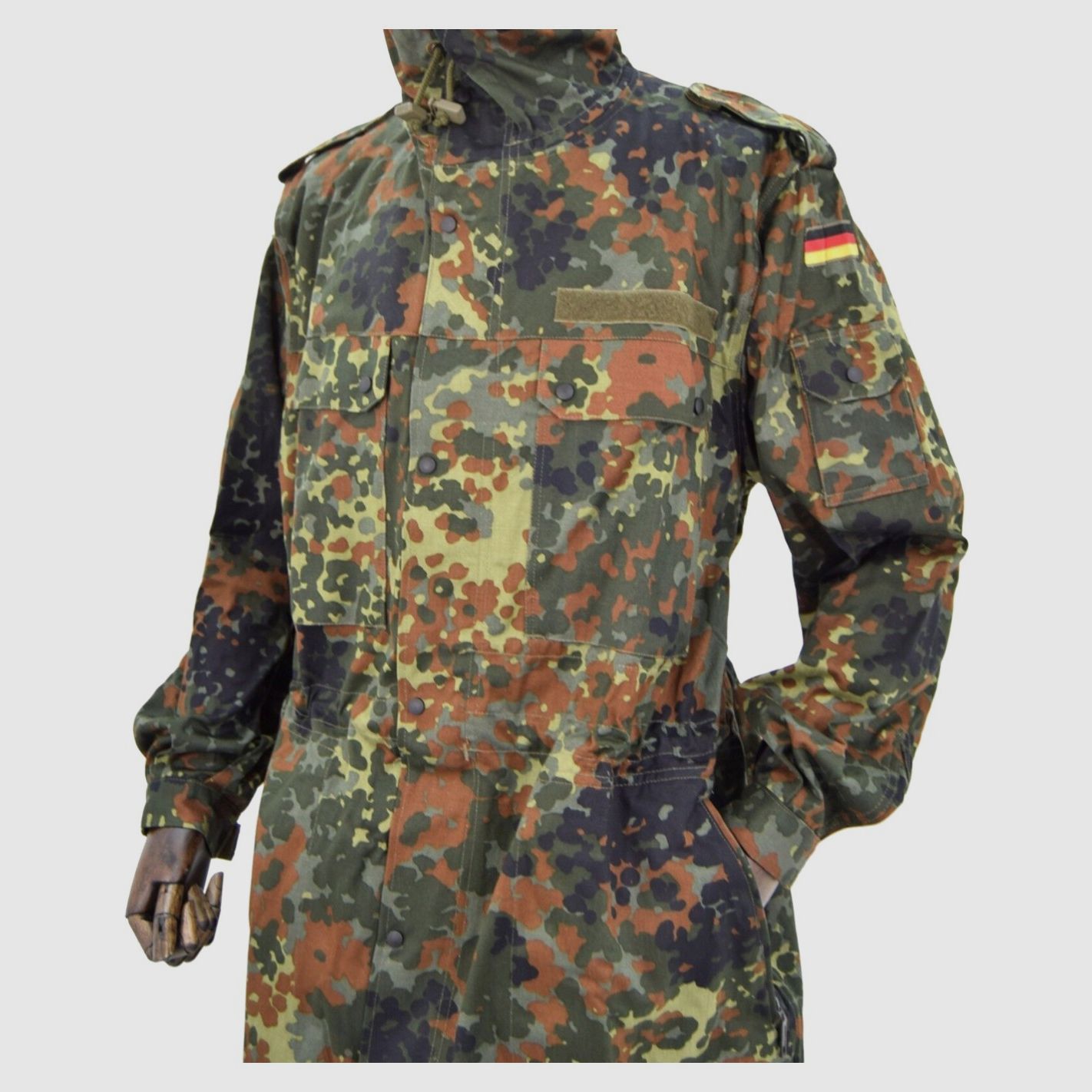 Deutsche Militärparka Jacke II Größe, Bild 2 von 4