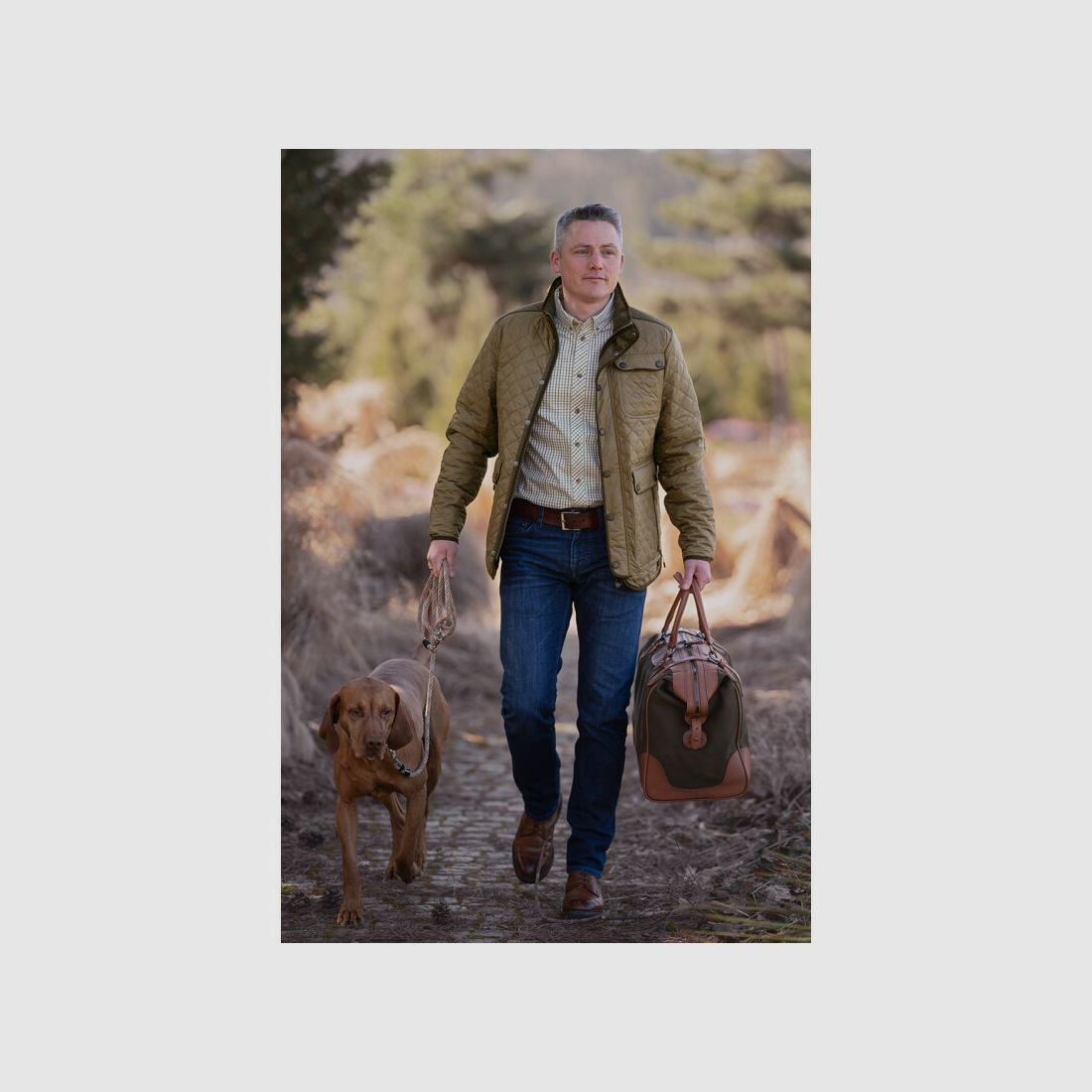 Blaser Herren Jacke Miles Khaki