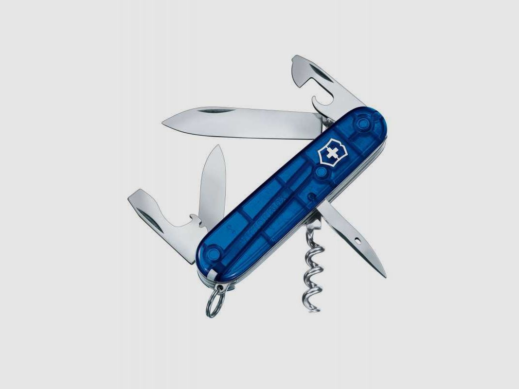 Victorinox Officer's Knife Spartan, blue transparent