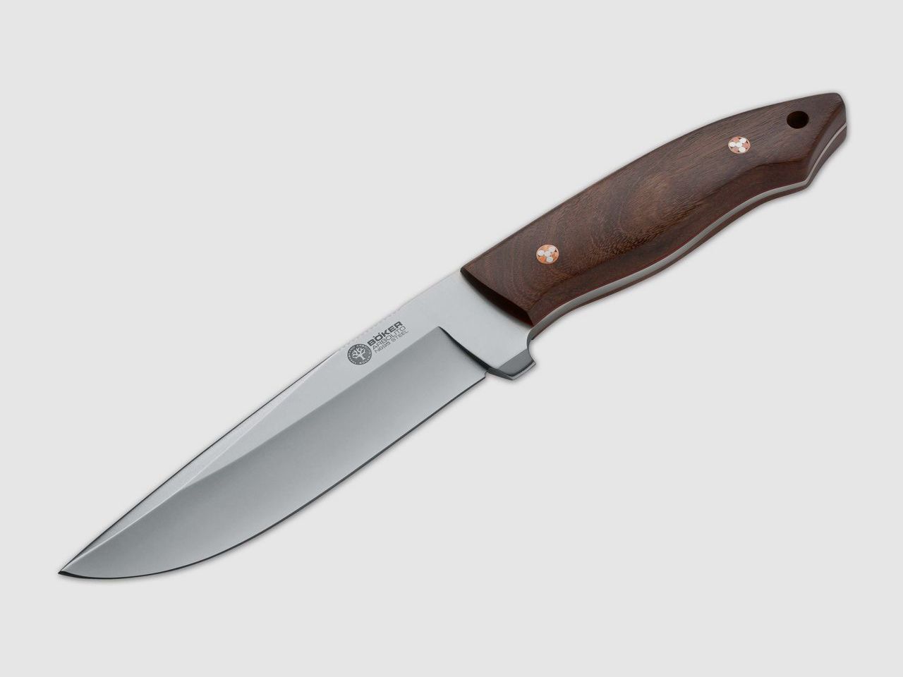 ARBOLITO VENADOR groes Jagdmesser mit brauner Lederscheide