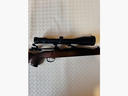 Büchse / Karabiner Modell 98 – Kaliber 9,3×62 – nahezu ungebraucht, jagdlich nicht geführt – Zeiss Diavari ZM 3–12×56