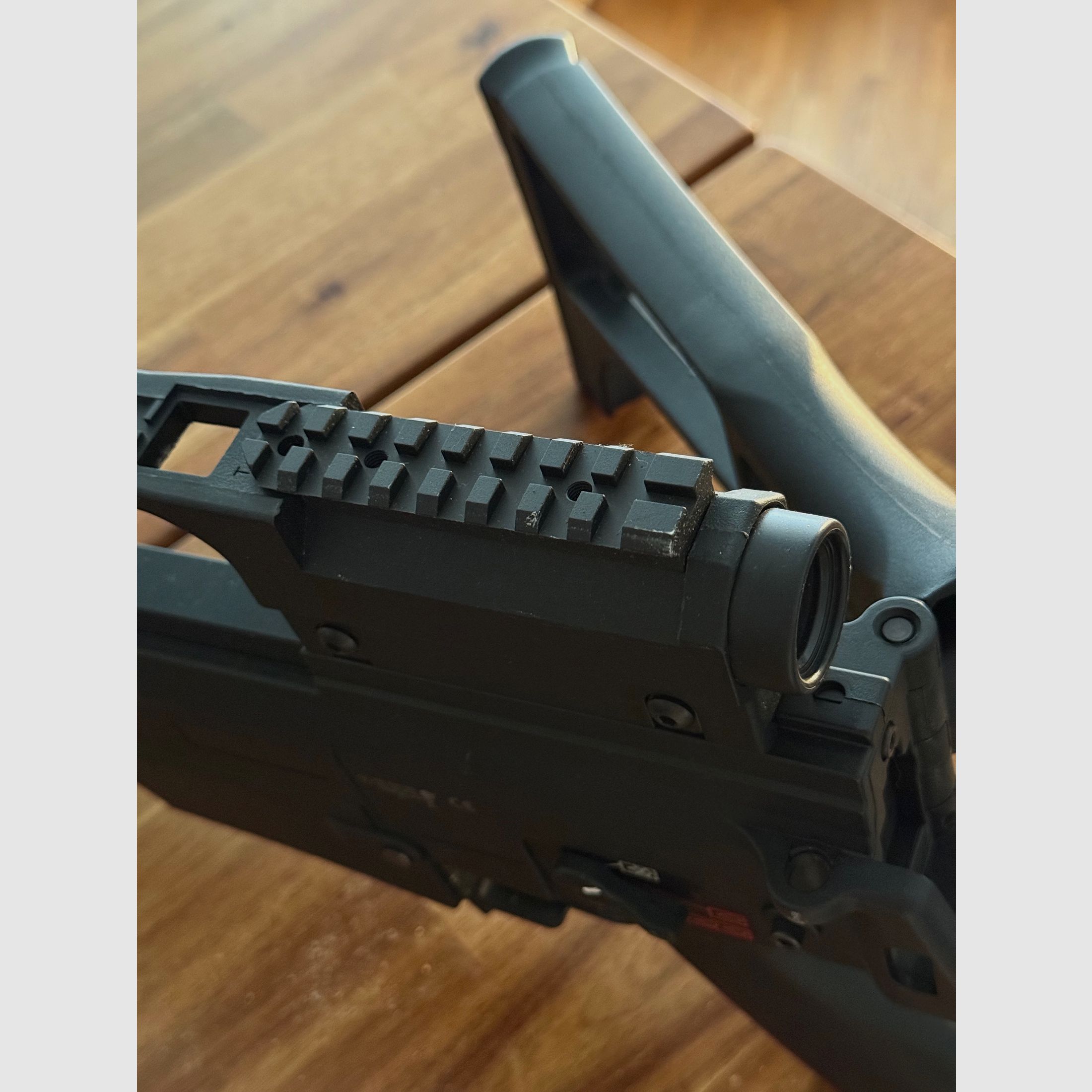 HK G36C Airsoft Rifle – incluido Red Dot, correa y accesorios