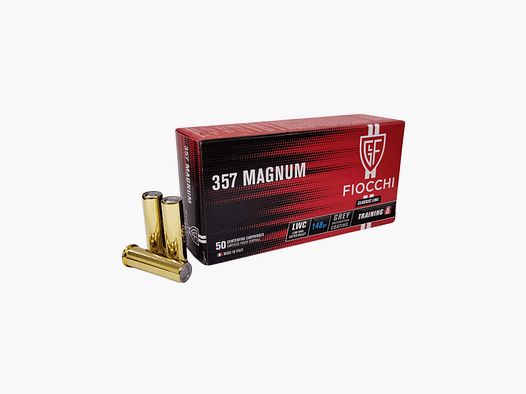 Cartucce Fiocchi cal. 357 Magnum LWC 148 gr