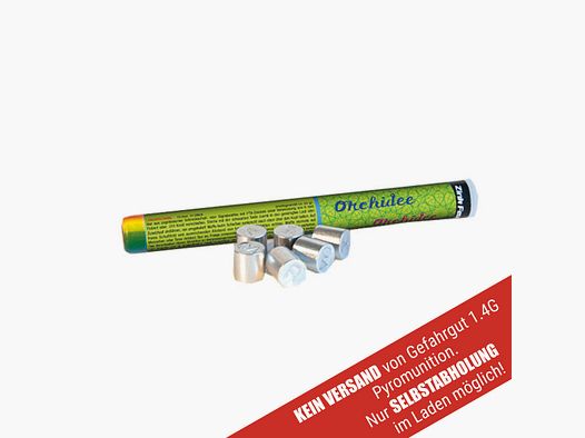 Zink Zink Orchidee 15mm