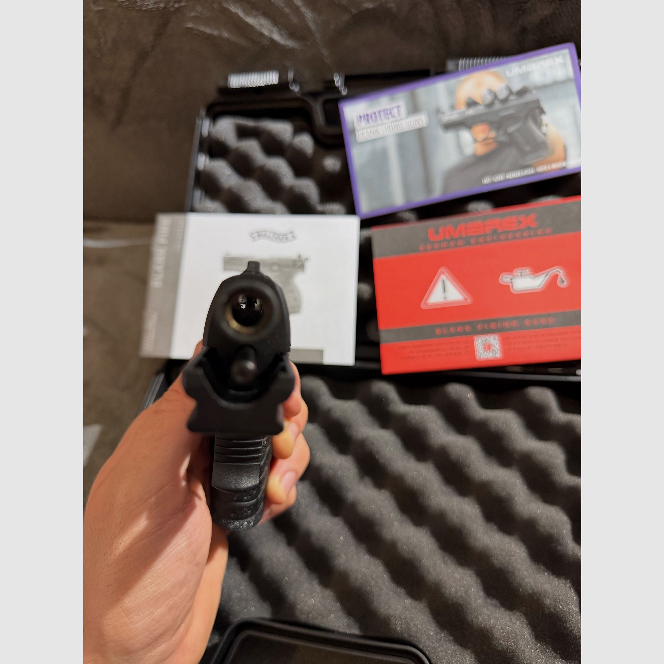 Umarex „Walther P22Q“ pistolet à blanc 9mm P.A.K. noir