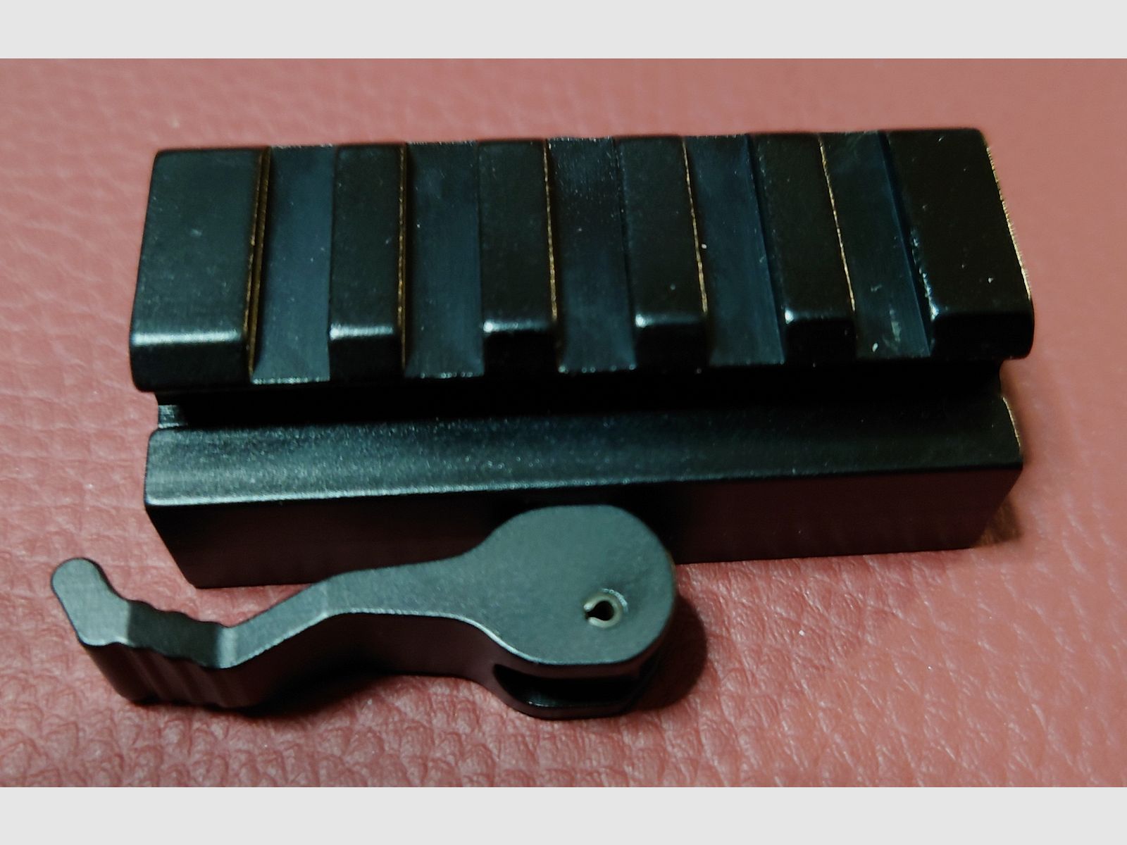 Airsoft Leichtpunkt Visier mit Riser Mount NEU 