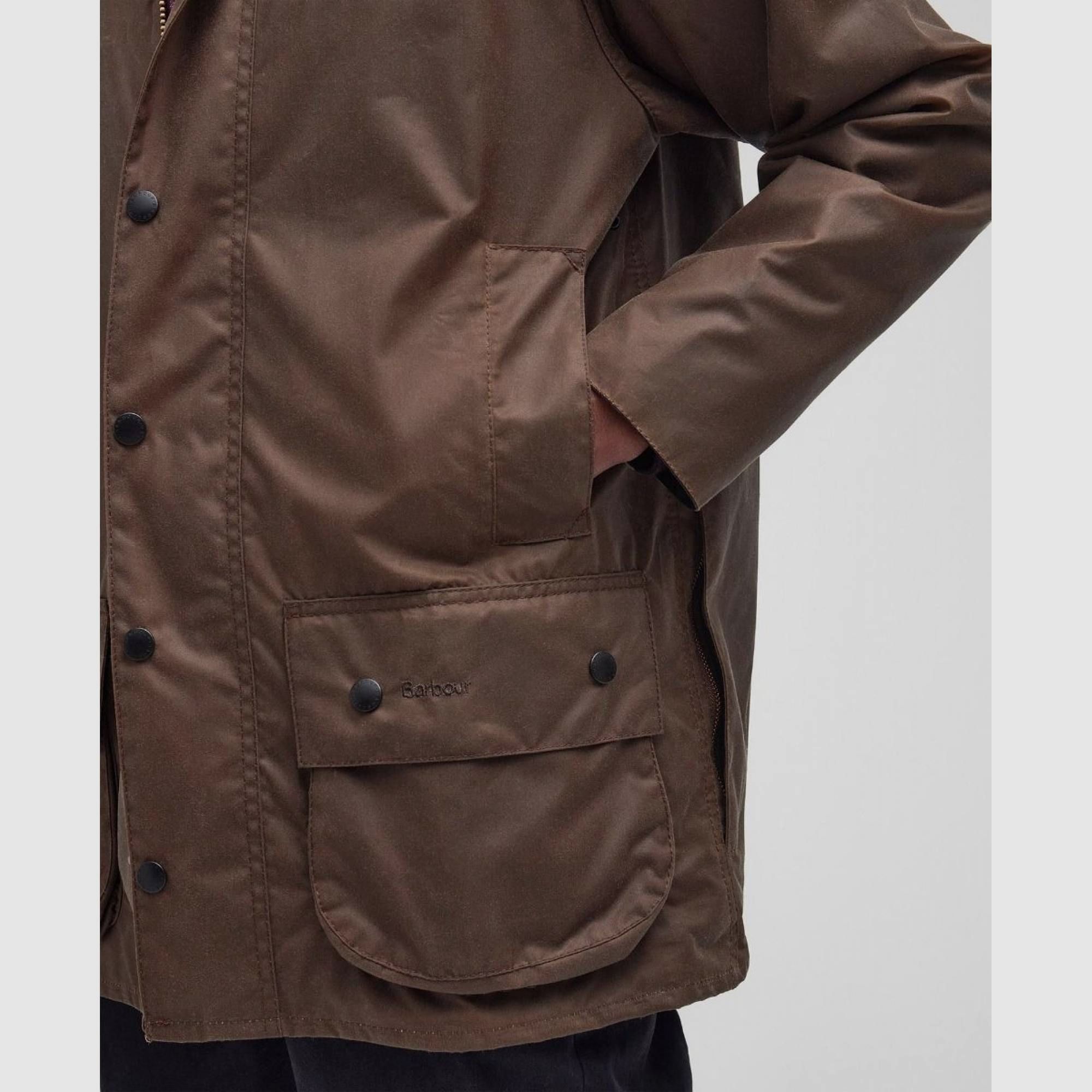 Barbour Wachsjacke Beaufort, Farbe Bark