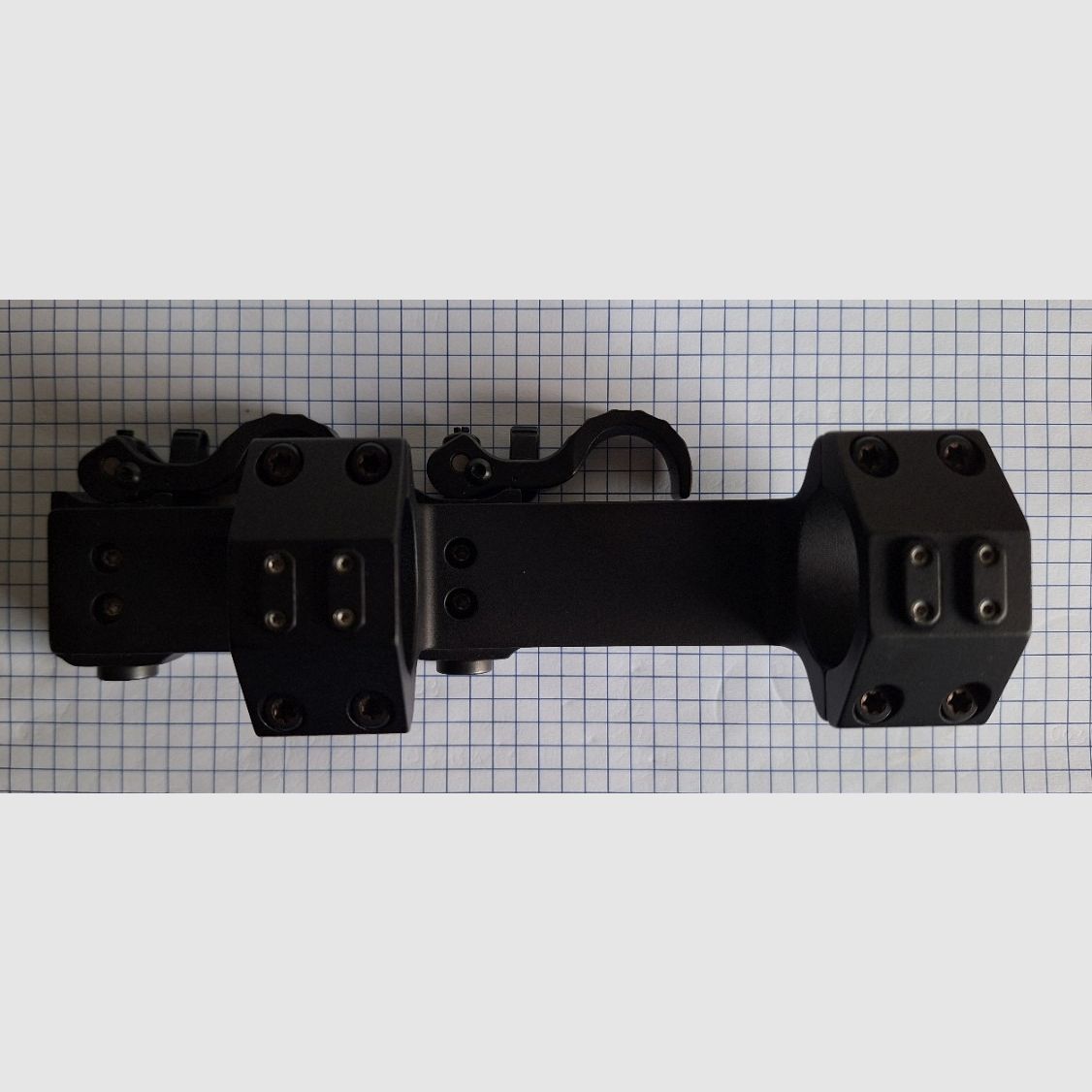 ERA-TAC 30mm extended block mount 75mm offset with QD lever
