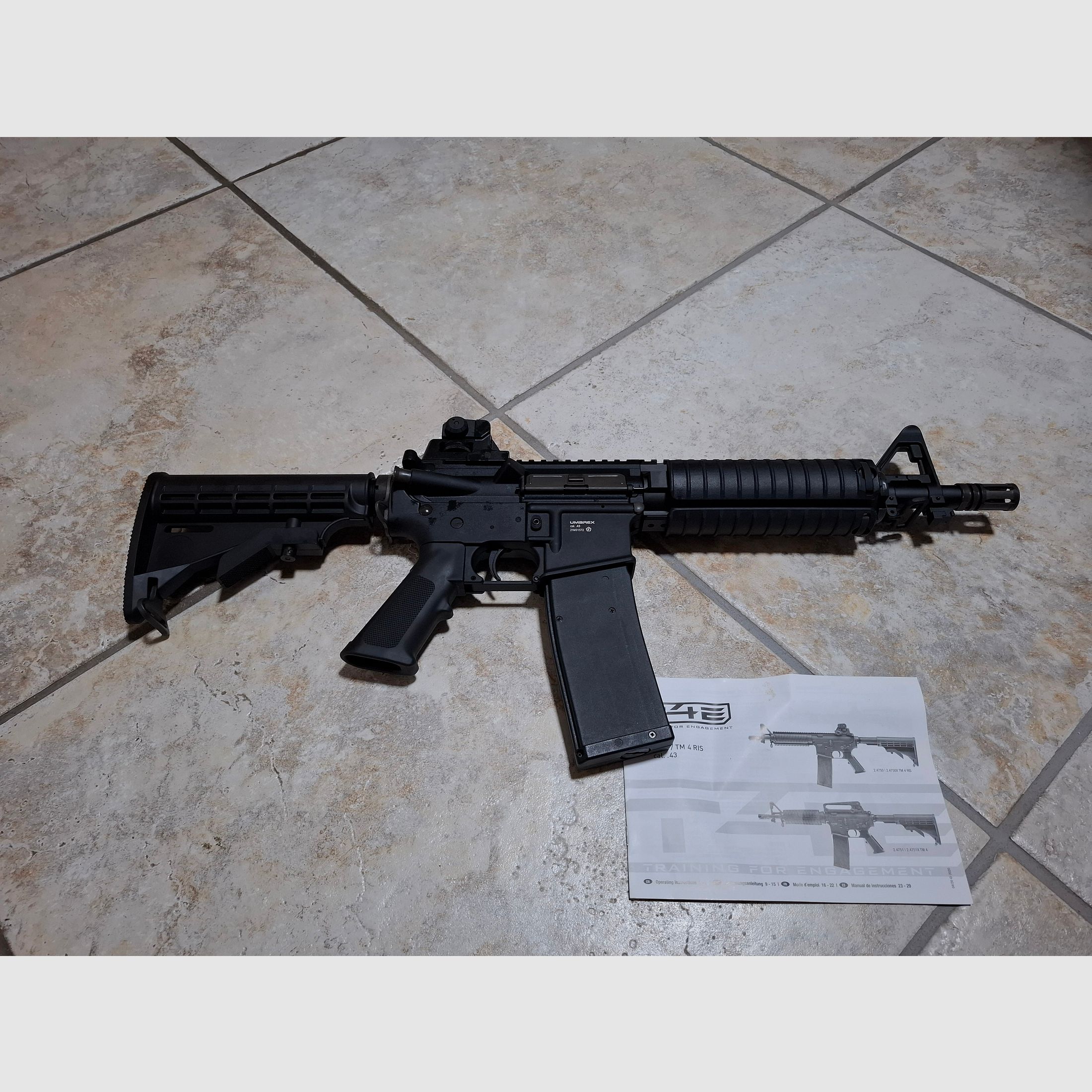 RAM-Sturmgewehr Umarex T4E TM4 Vollautomatisch .43 7,5J