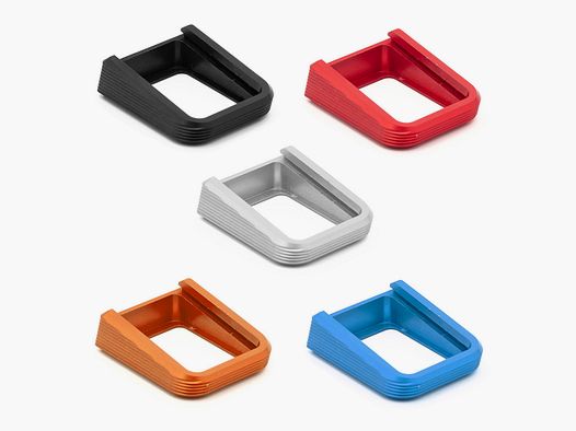 Armanov Speed ​​Line base de cargador para la serie CZ TS, color: rojo
