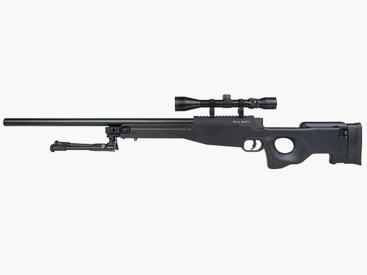 GSG MB01 Tactical Sniper Black 6mm - Airsoft Spring Pressure