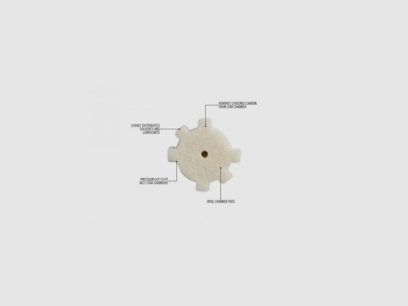 AR 15 Star chamber cleaning pads, Bild 1 von 2