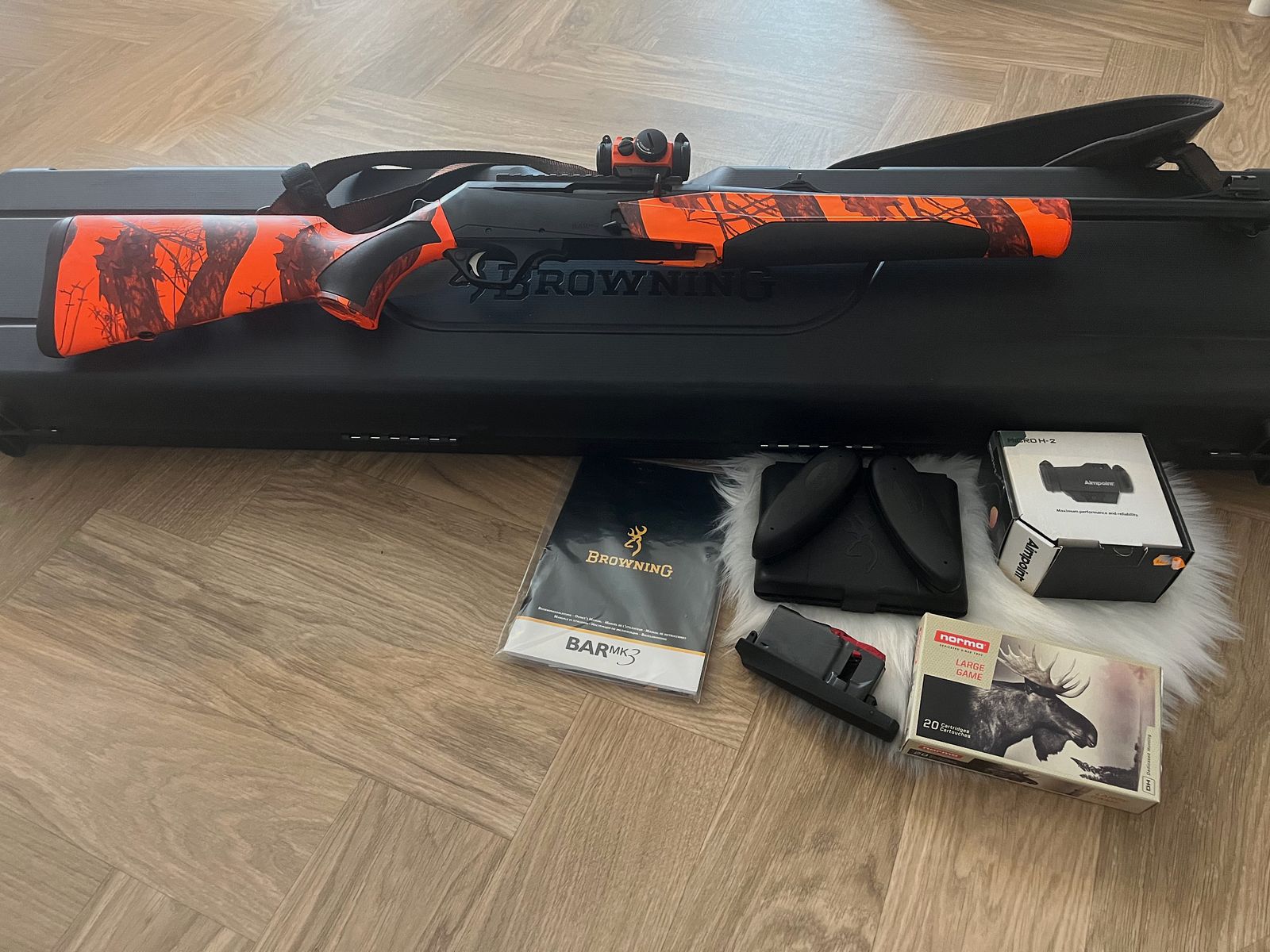 Browning BAR MK3 Tracker HC Fluted in 9.3x62