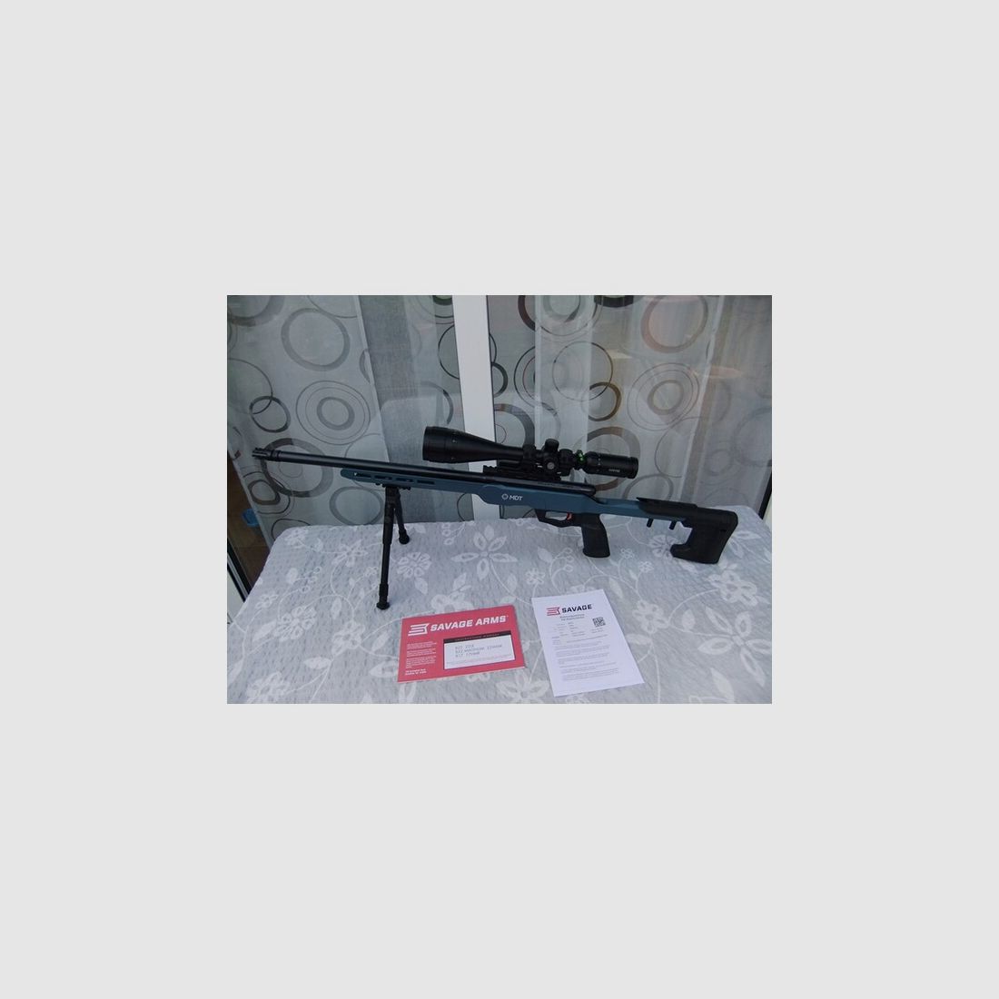 SAVAGE KK-Matchbüchse Mod. B22 PRECISION BLUE -18' .22lr