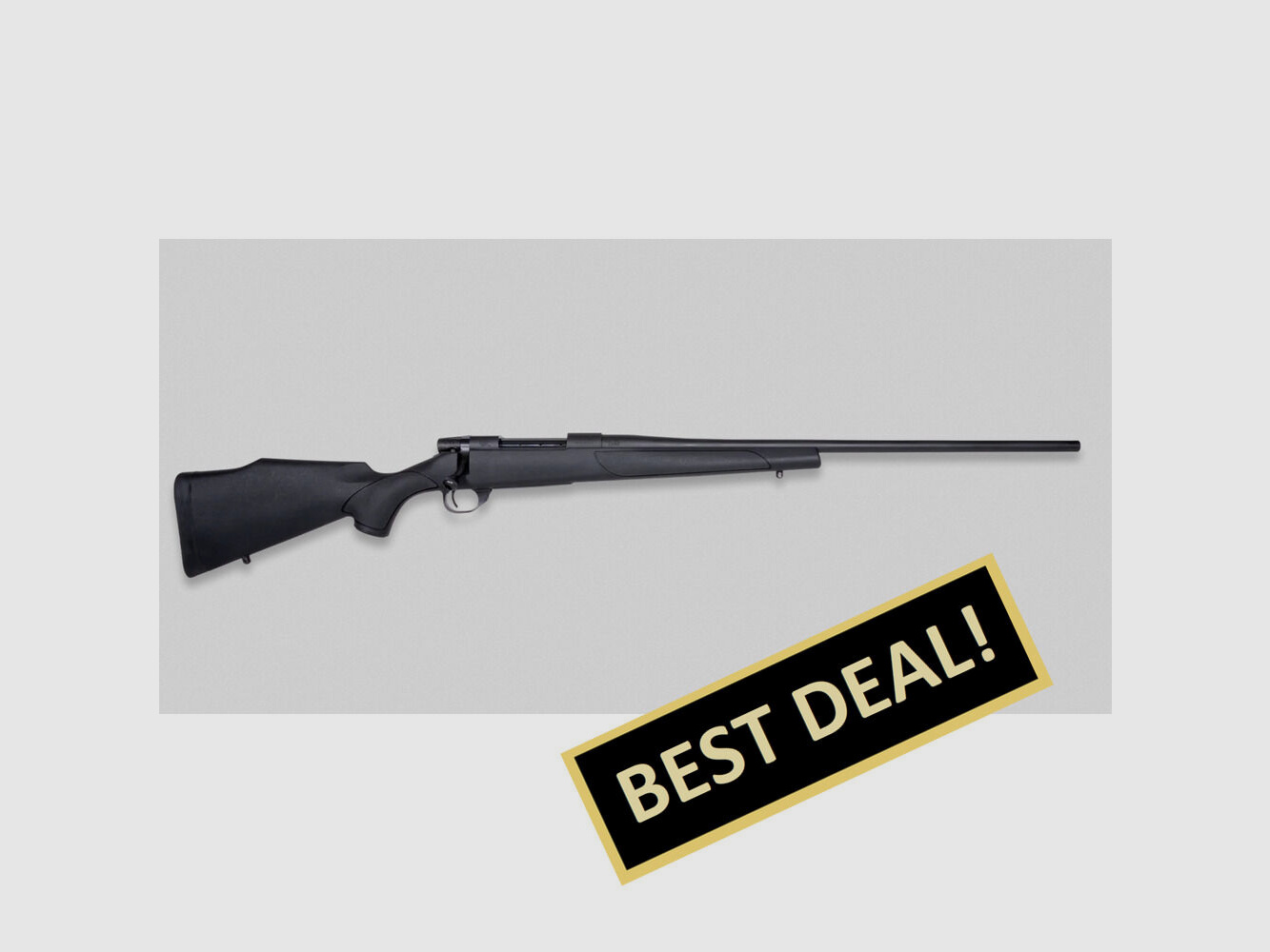 Weatherby VANGUARD OBSIDIAN HB .223 REM 20"/51CM BLUED 5/8"-24 SCHWARZ